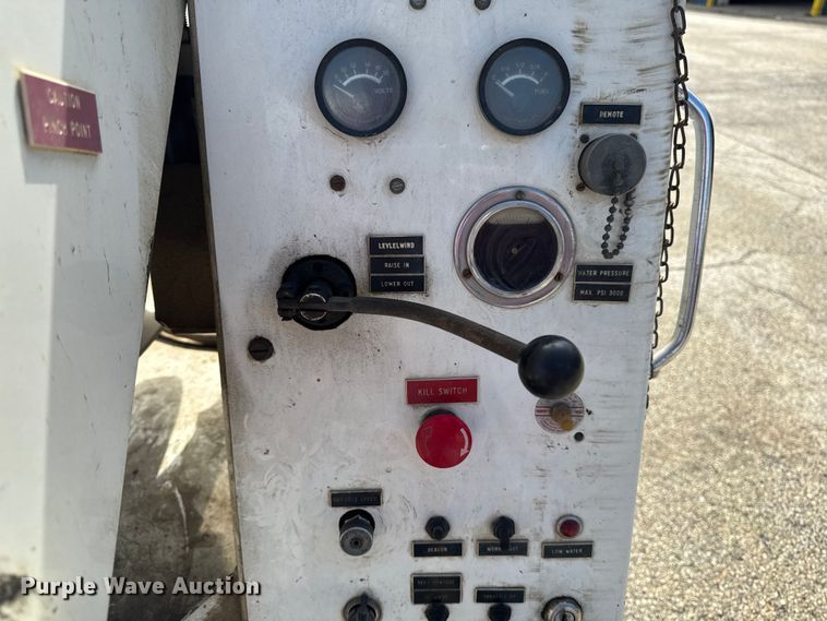 image for item DV2044 Sewer jetter trailer