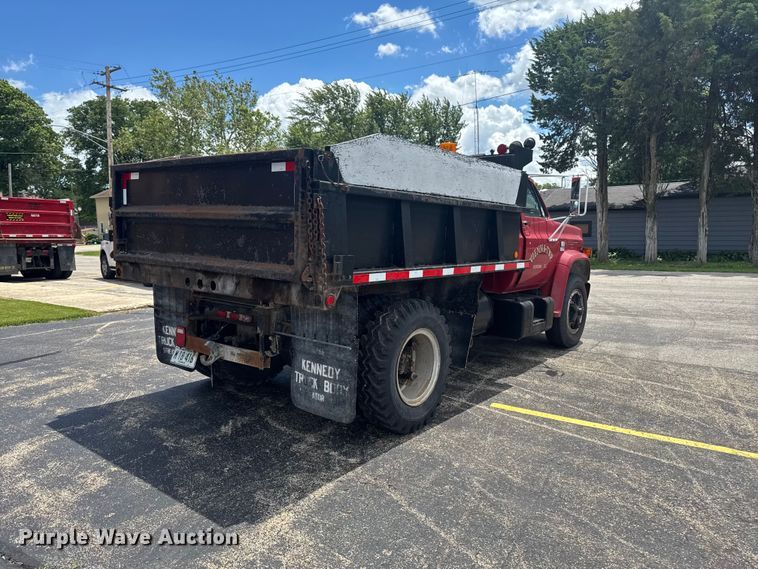 image for item DV2047 1983 Chevrolet C70 dump truck