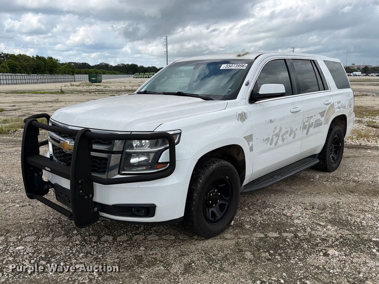 image for item DX5765 2016 Chevrolet Tahoe Police SUV