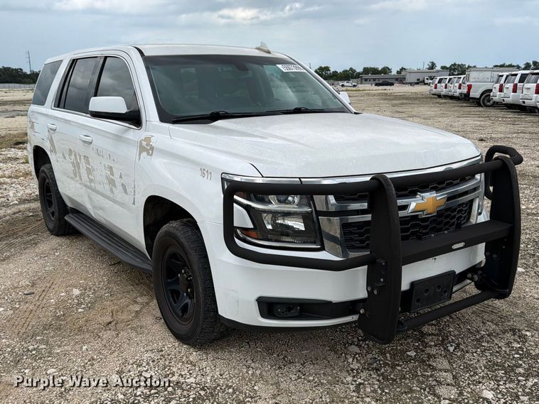 image for item DX5765 2016 Chevrolet Tahoe Police SUV