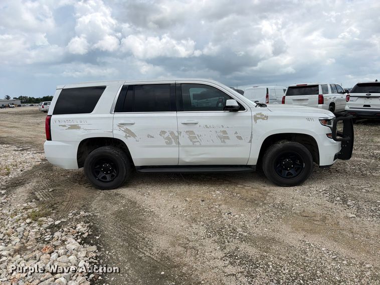 image for item DX5765 2016 Chevrolet Tahoe Police SUV