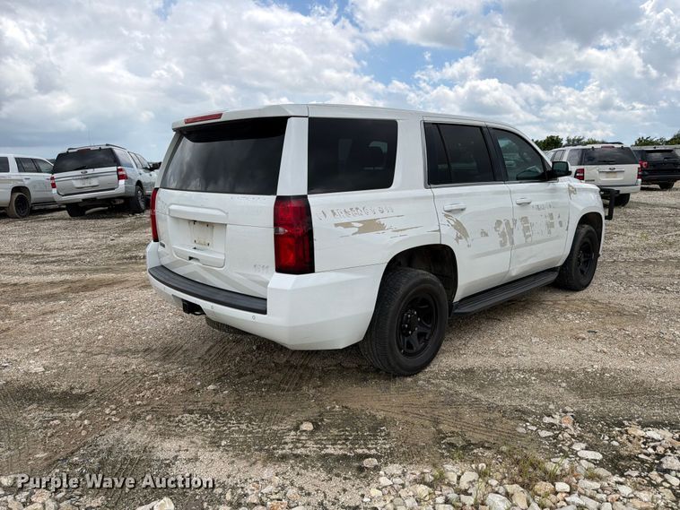 image for item DX5765 2016 Chevrolet Tahoe Police SUV