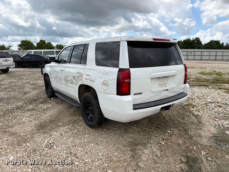 image for item DX5765 2016 Chevrolet Tahoe Police SUV