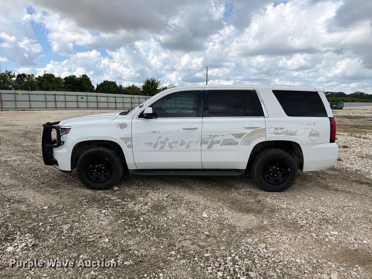 image for item DX5765 2016 Chevrolet Tahoe Police SUV