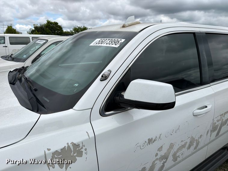 image for item DX5765 2016 Chevrolet Tahoe Police SUV