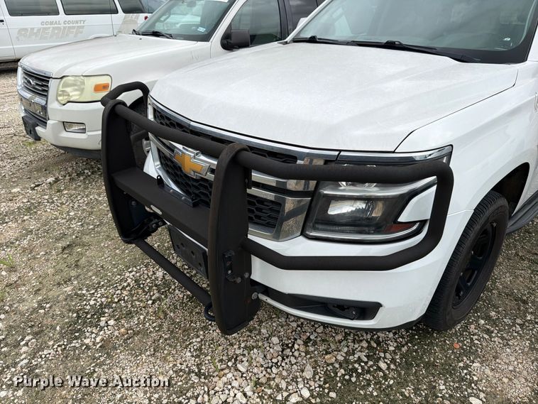 image for item DX5765 2016 Chevrolet Tahoe Police SUV