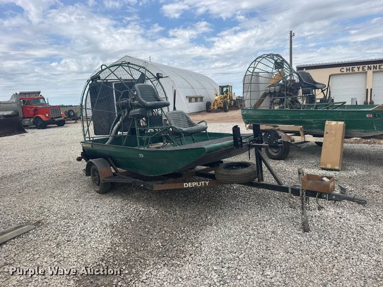 image for item DY2966 American Airboat Corp Air Ranger air boat