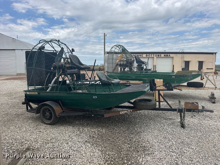 image for item DY2966 American Airboat Corp Air Ranger air boat