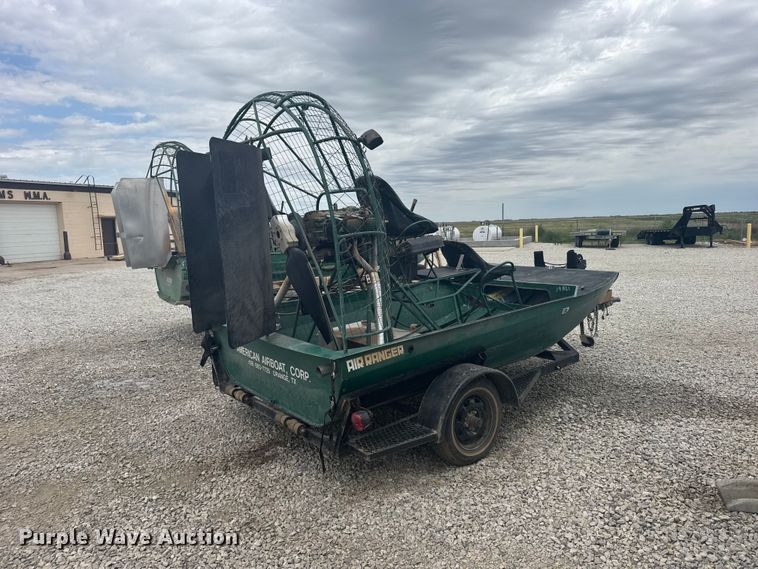 image for item DY2966 American Airboat Corp Air Ranger air boat