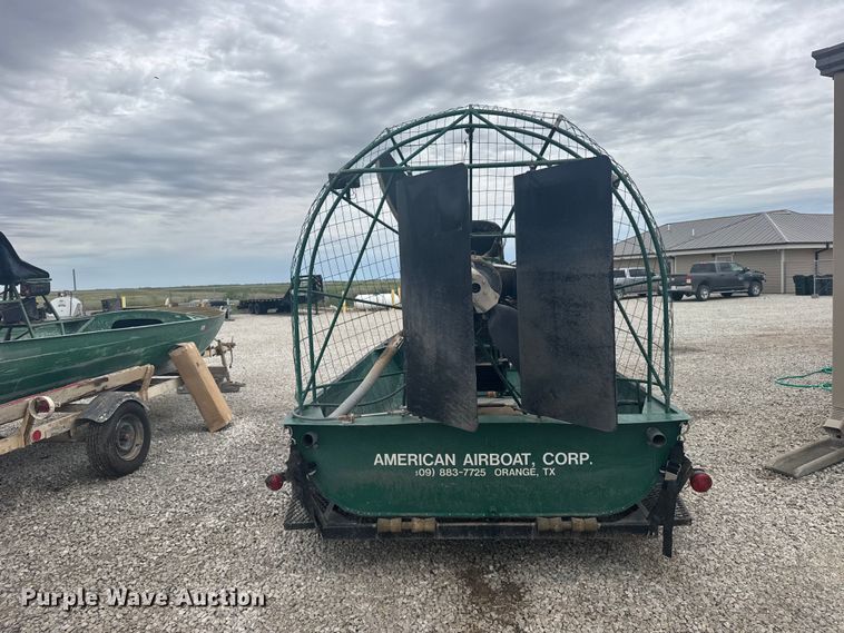 image for item DY2966 American Airboat Corp Air Ranger air boat