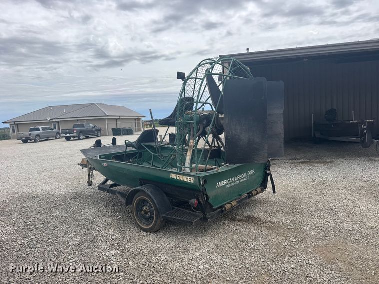 image for item DY2966 American Airboat Corp Air Ranger air boat