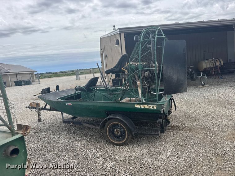 image for item DY2966 American Airboat Corp Air Ranger air boat