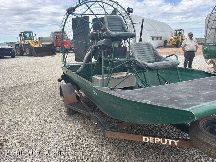 image for item DY2966 American Airboat Corp Air Ranger air boat