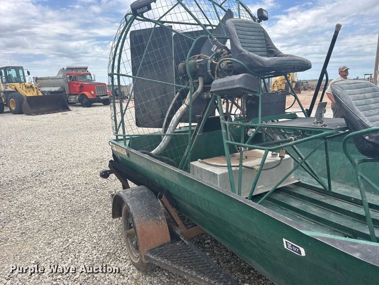image for item DY2966 American Airboat Corp Air Ranger air boat