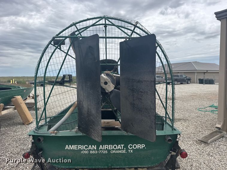 image for item DY2966 American Airboat Corp Air Ranger air boat