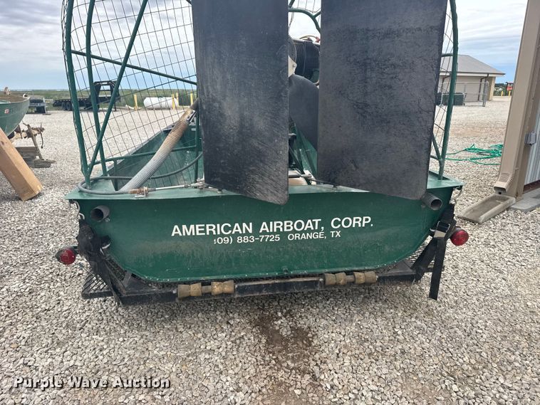image for item DY2966 American Airboat Corp Air Ranger air boat