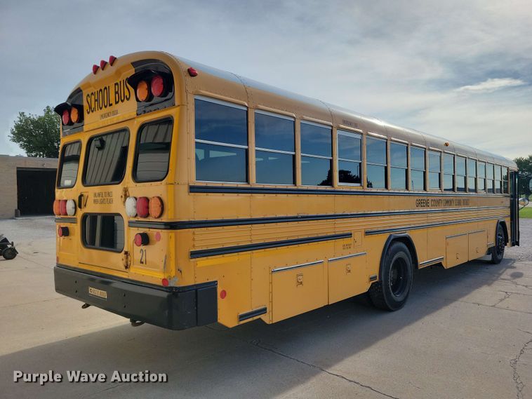 image for item DZ6658 2013 Bluebird school bus