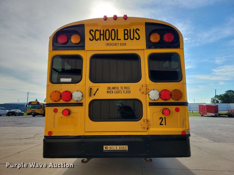 image for item DZ6658 2013 Bluebird school bus