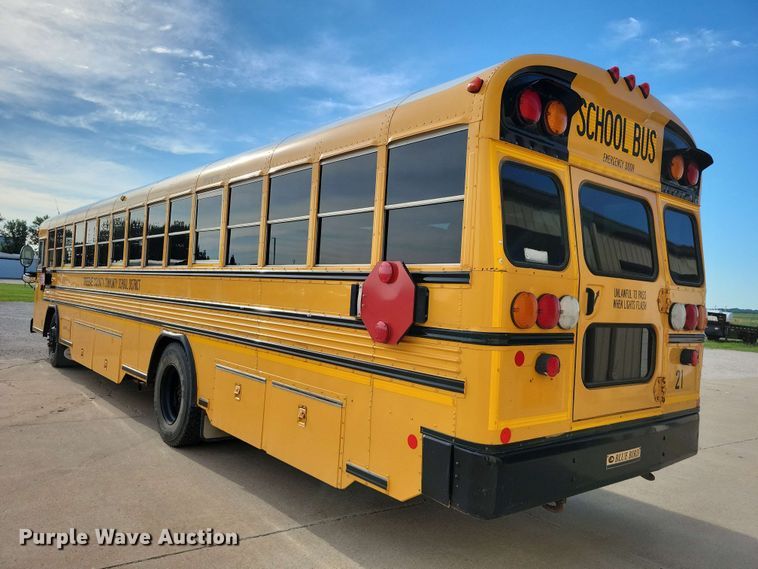 image for item DZ6658 2013 Bluebird school bus