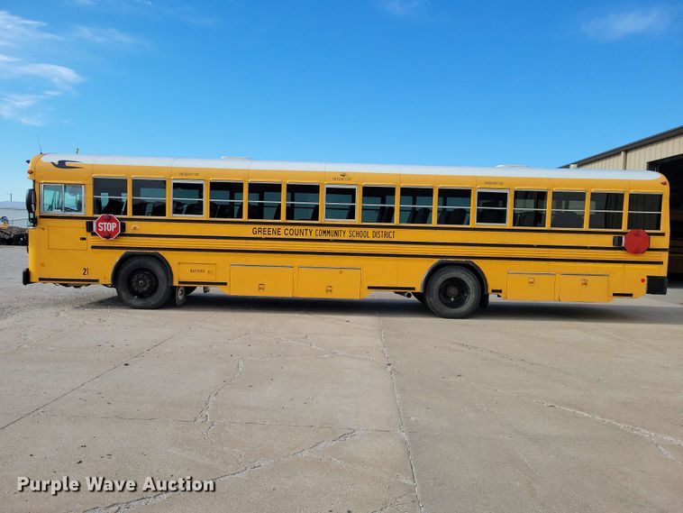 image for item DZ6658 2013 Bluebird school bus