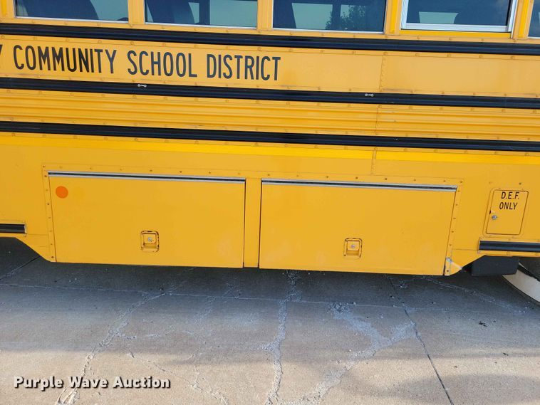 image for item DZ6658 2013 Bluebird school bus