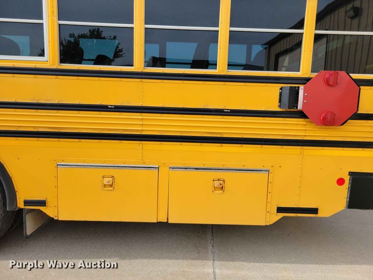 image for item DZ6658 2013 Bluebird school bus