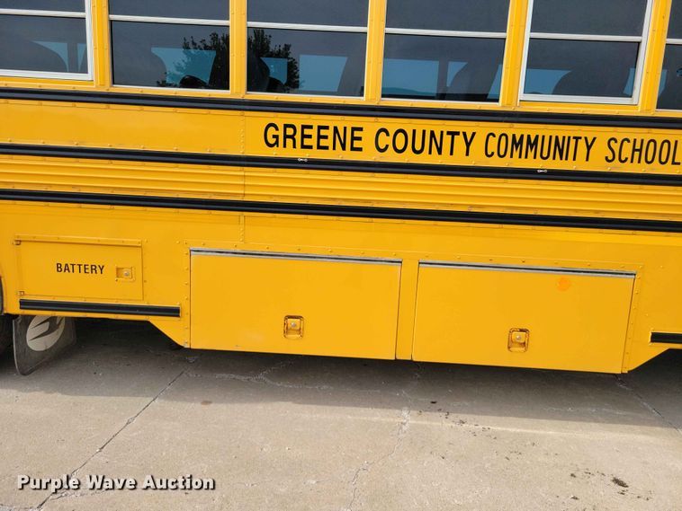 image for item DZ6658 2013 Bluebird school bus