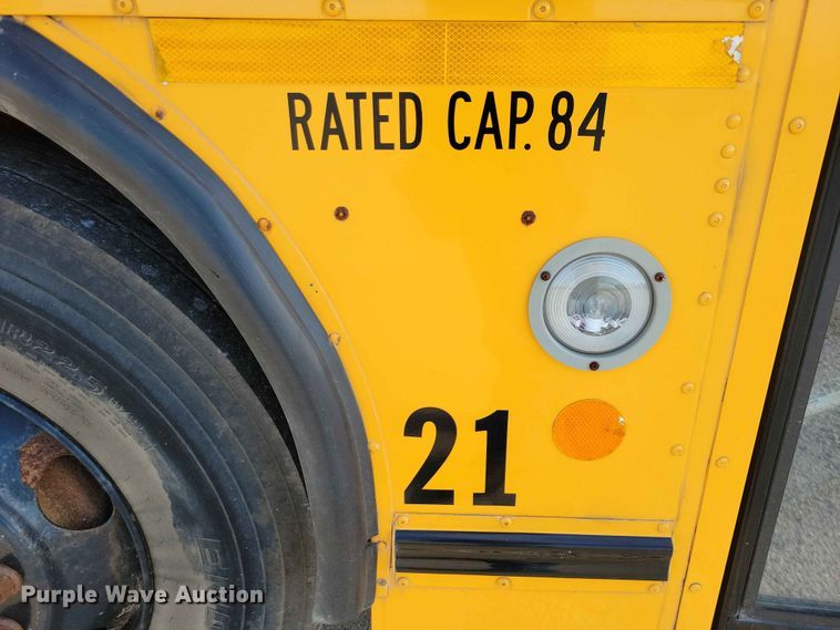 image for item DZ6658 2013 Bluebird school bus