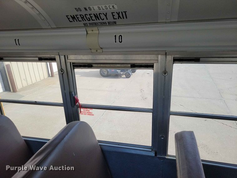 image for item DZ6658 2013 Bluebird school bus