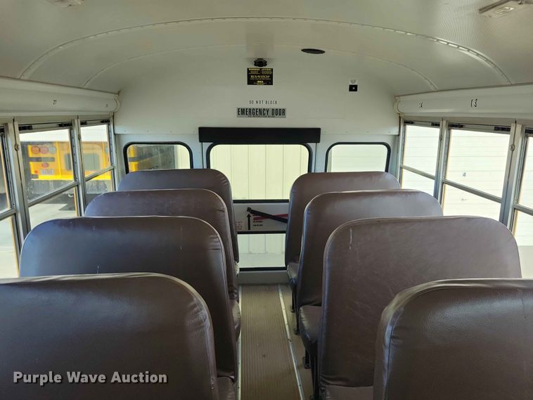image for item DZ6658 2013 Bluebird school bus