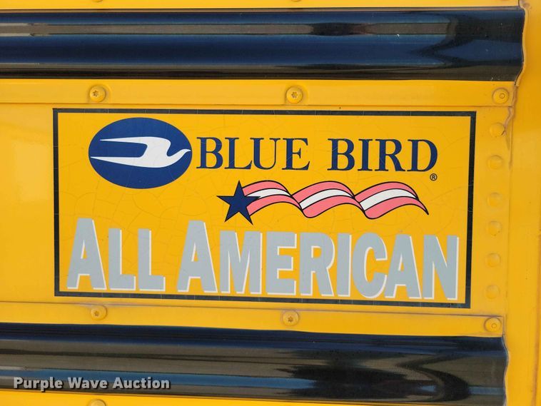 image for item DZ6658 2013 Bluebird school bus
