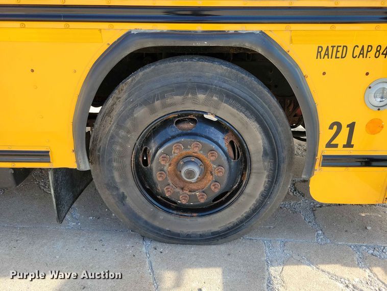 image for item DZ6658 2013 Bluebird school bus