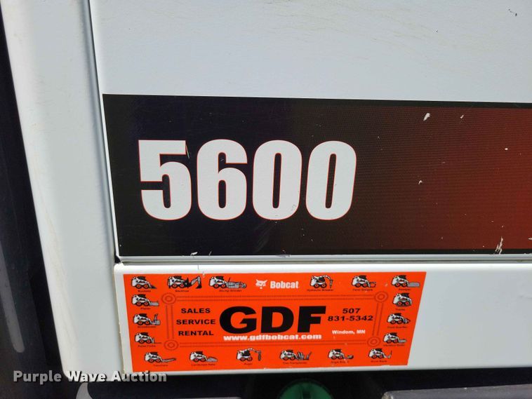 image for item DZ7343 2017 Bobcat  5600 utility vehicle