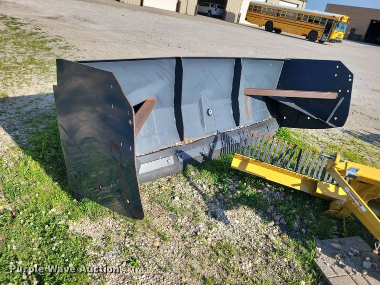 image for item DZ7344 Virnig skid steer snow pusher
