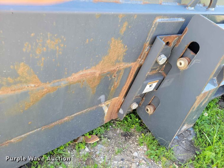 image for item DZ7344 Virnig skid steer snow pusher