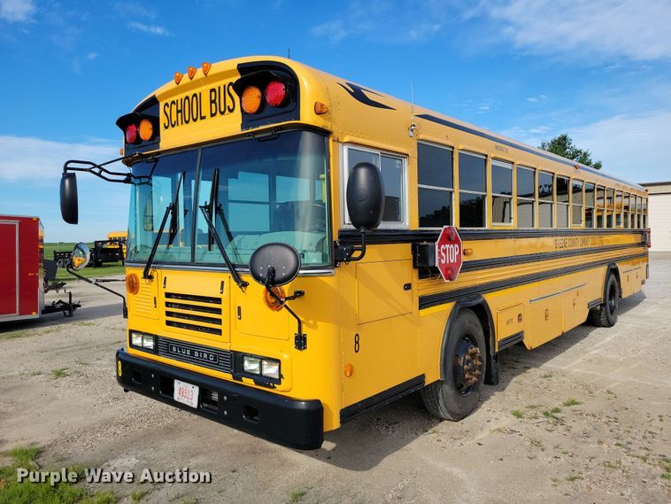 image for item DZ7346 2010 Blue Bird All American school bus