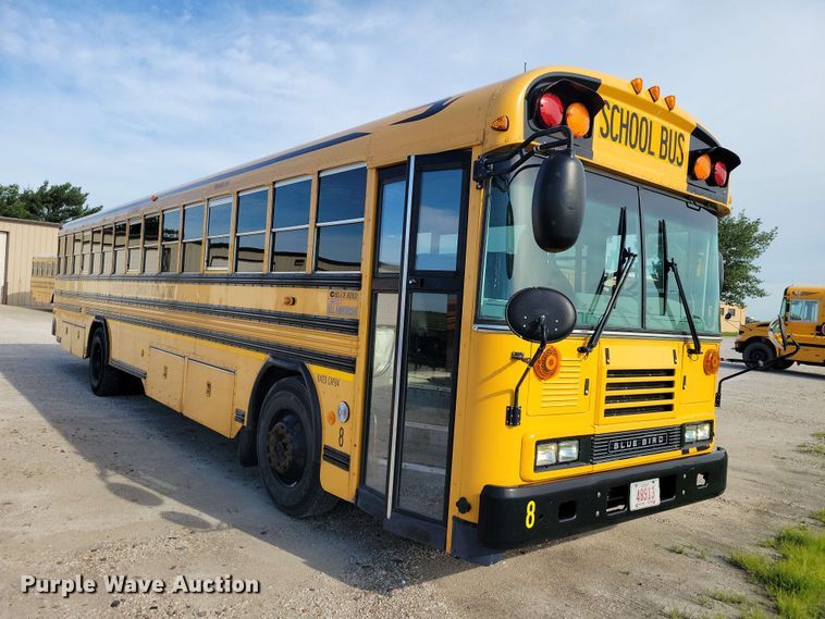 image for item DZ7346 2010 Blue Bird All American school bus