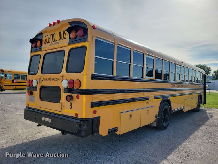image for item DZ7346 2010 Blue Bird All American school bus