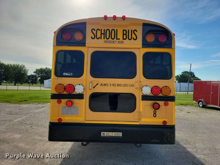 image for item DZ7346 2010 Blue Bird All American school bus