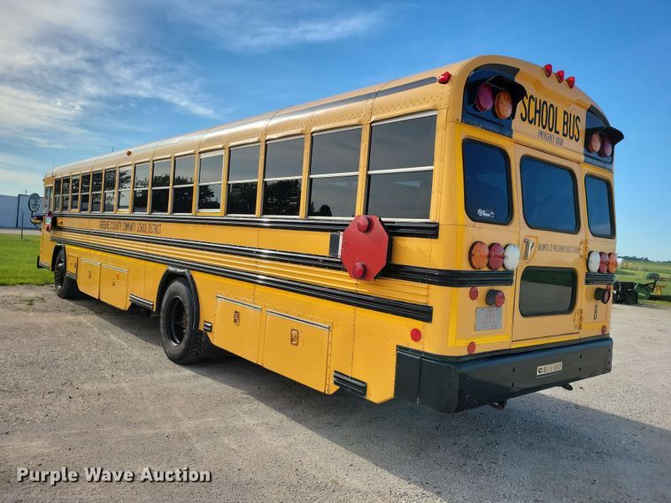 image for item DZ7346 2010 Blue Bird All American school bus