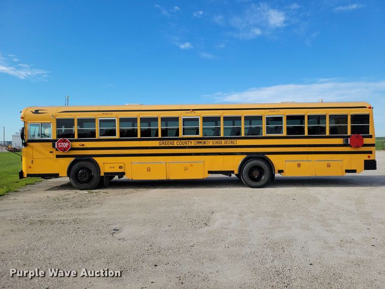 image for item DZ7346 2010 Blue Bird All American school bus