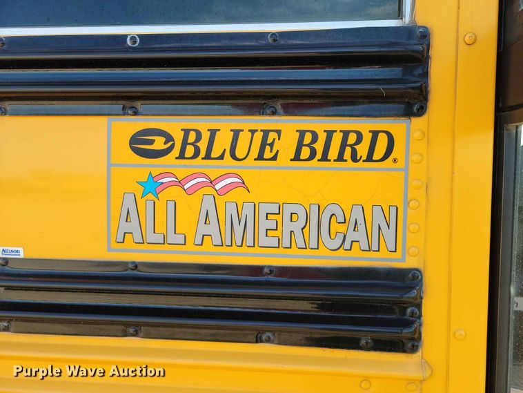 image for item DZ7346 2010 Blue Bird All American school bus