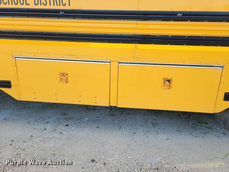 image for item DZ7346 2010 Blue Bird All American school bus