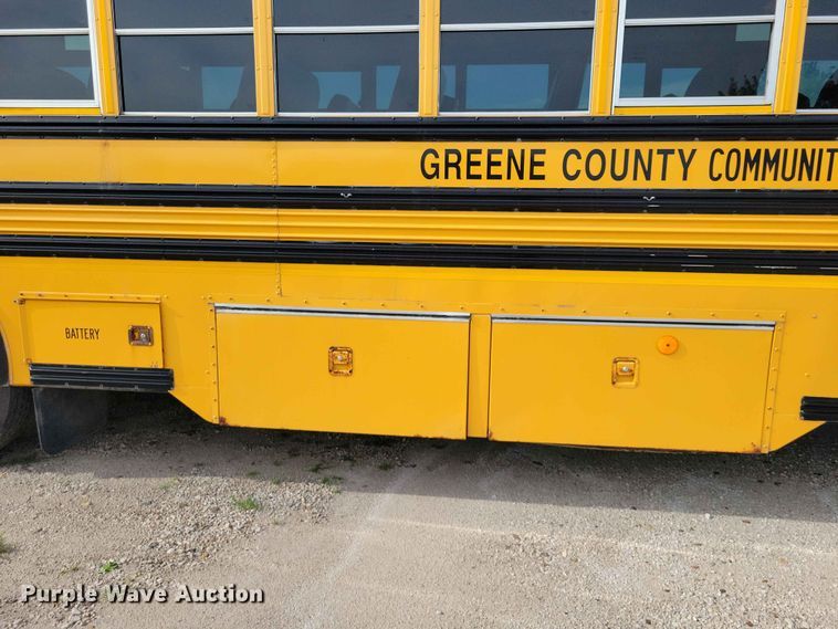 image for item DZ7346 2010 Blue Bird All American school bus
