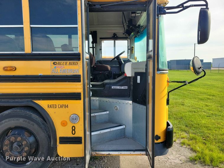 image for item DZ7346 2010 Blue Bird All American school bus