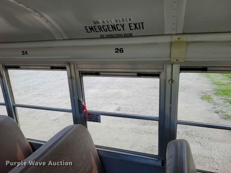 image for item DZ7346 2010 Blue Bird All American school bus