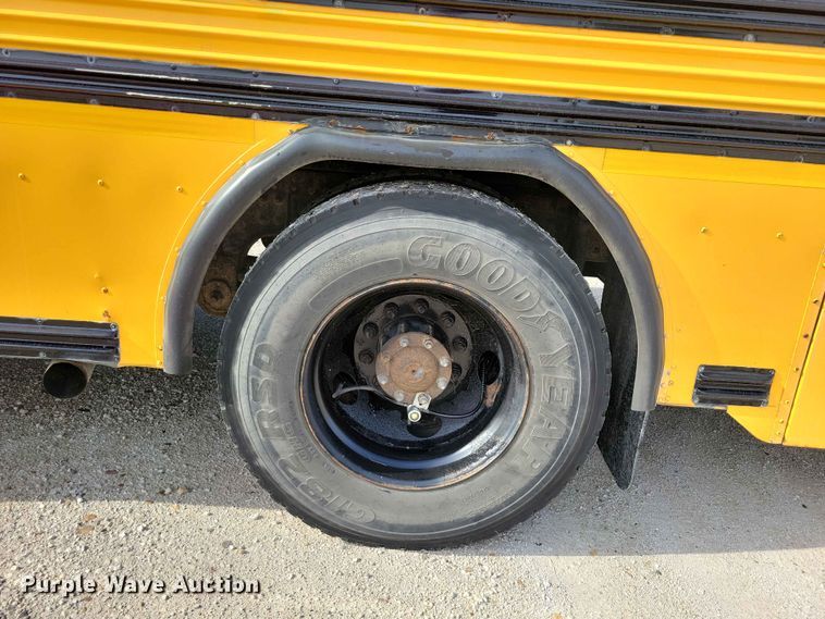 image for item DZ7346 2010 Blue Bird All American school bus