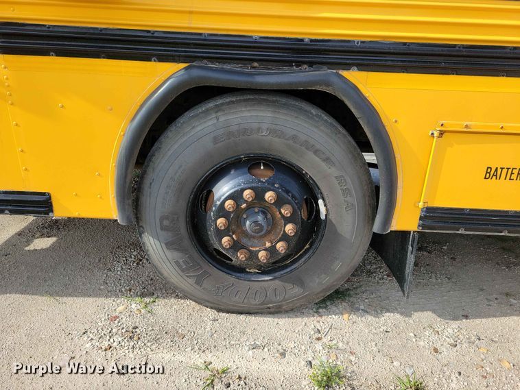 image for item DZ7346 2010 Blue Bird All American school bus