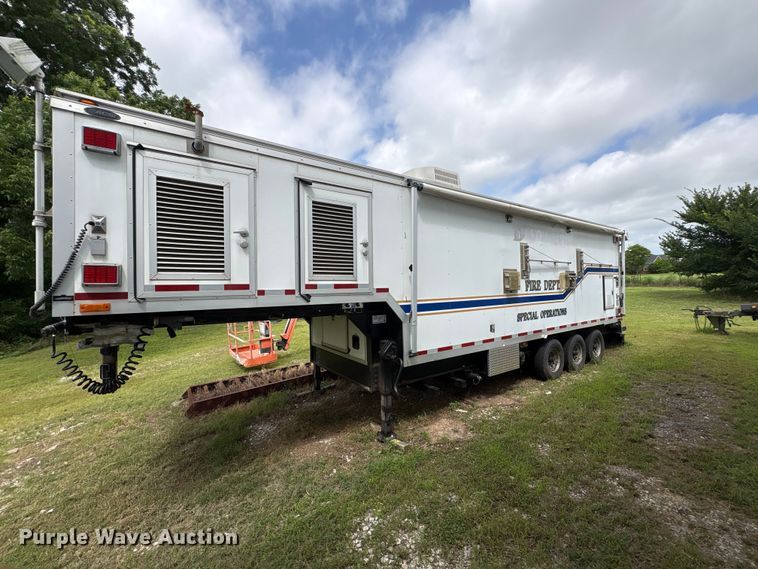 image for item EA7779 2006 Advanced NDT328 hazmat personnel wash trailer