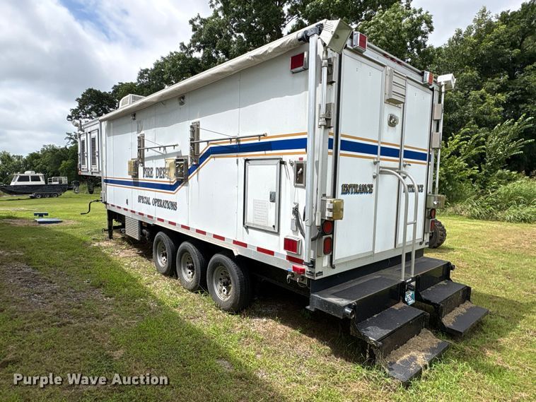 image for item EA7779 2006 Advanced NDT328 hazmat personnel wash trailer